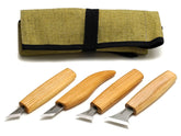 S05 – Spanholzschnitzmesser-Set